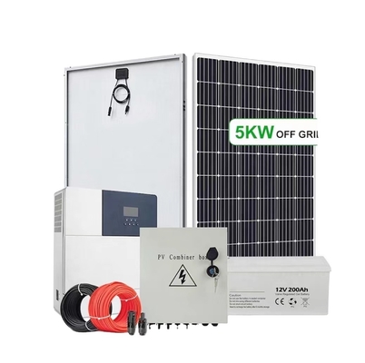 60HZ Off Grid Solar System 48Vdc/51.2Vdc พร้อมการรับรอง RoHS