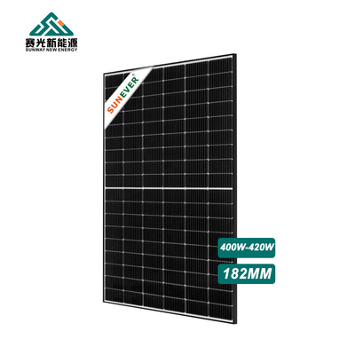 โมโนคริสตัลลีน 420W ปานล์แสงอาทิตย์แรงสูง โมดูล PV