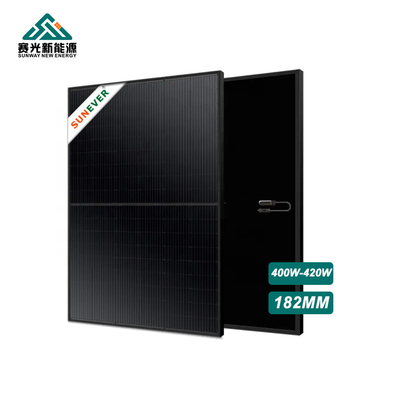 โมโนคริสตัลลีน 420W ปานล์แสงอาทิตย์แรงสูง โมดูล PV