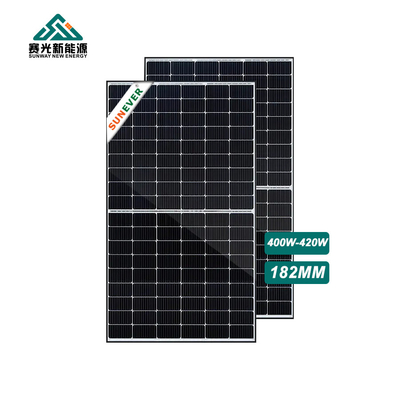 410W 420W แผ่นไฟฟ้าพลังแสงอาทิตย์ แผ่นไฟฟ้าไฟฟ้าไฟฟ้าไฟฟ้าหลังคา 31V 12.7-13.2A Imp