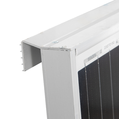 แผ่นแสงอาทิตย์ PV 400w 410w กับ Imp 12.7-13.2A และกระจกเหล็กต่ํา