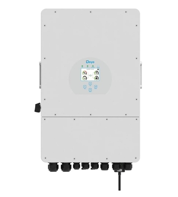 เครื่องเปลี่ยนพลังงานแสงอาทิตย์แบบไฮบริด 10kw 60v แบตเตอรี่ 40-60V โวลเตจ 2 ครั้ง พลังงานสูงสุด