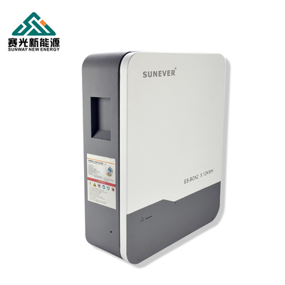 แบตเตอรี่ภายนอก พลังงานสูง 51.2V 100ah ระบบเก็บพลังงานแสงอาทิตย์สําหรับครัวเรือน