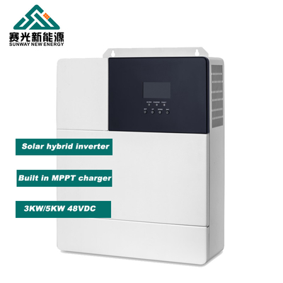 3kW 5kW 8kW 10kW Mppt เครื่องเปลี่ยนแสงอาทิตย์ เครื่องเปลี่ยนคลื่นไซน์บริสุทธิ์