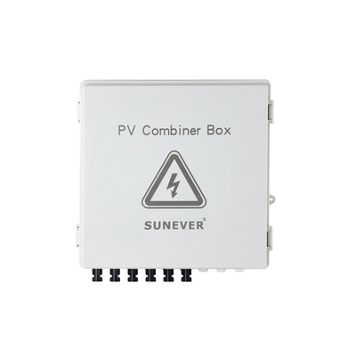 390*390*185 กล่อง PV Combiner 500VDC กับ ABS วัสดุ SPD ป้องกัน