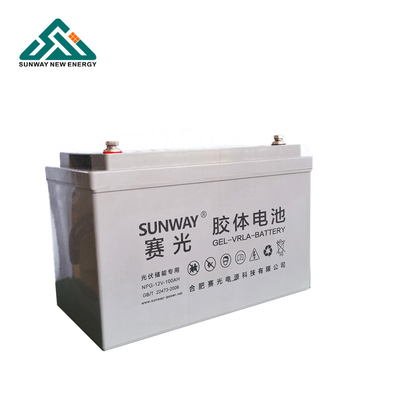 OEM / ODM ยอมรับ แบตเตอรี่เจลปิด 12V สําหรับระบบพลังงานแสงอาทิตย์ 150ah 200ah 250ah