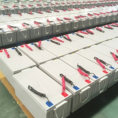 OEM / ODM ยอมรับ แบตเตอรี่เจลปิด 12V สําหรับระบบพลังงานแสงอาทิตย์ 150ah 200ah 250ah