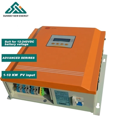เครื่องควบคุมการชาร์จแสงอาทิตย์ 240v MPPT พร้อม RS485/GPRS Communication และ PWM Charging Mode