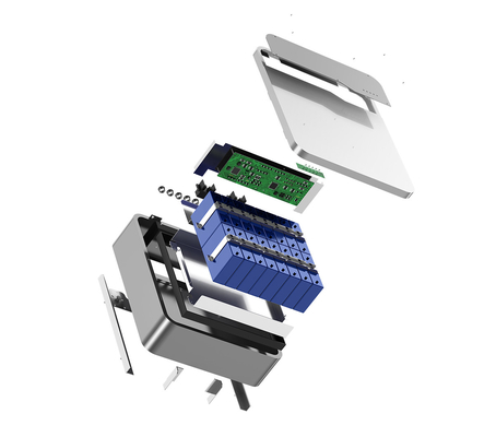 แบตเตอรี่เก็บพลังแสงอาทิตย์ทั้งหมดในตัวเดียว พร้อมกับ CAN Communication Port Rack