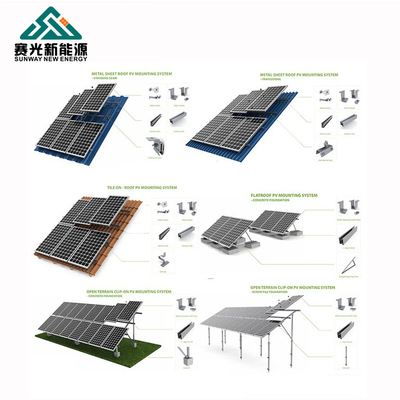 15kW 20kW ระบบพลังงานดวงอาทิตย์ไฮบริด 3 ขั้นตอน ระบบพลังงานสํารองไฮบริด