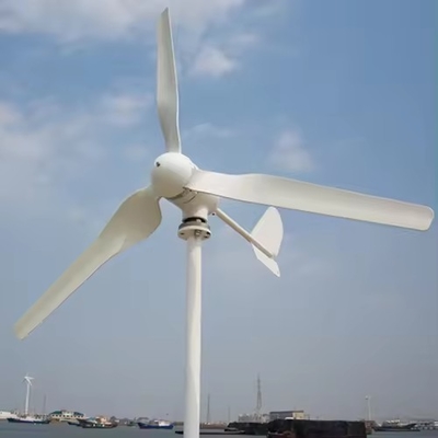 10Kw Off Grid Wind Solar Hybrid Power System พร้อมเครื่องปรับความถี่ต่ําของคลื่นไซน์บริสุทธิ์