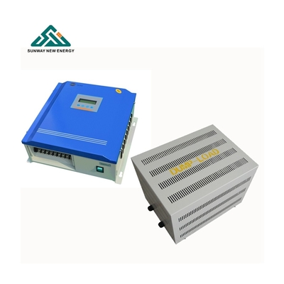 1KW-5KW เครื่องควบคุมเครื่องปั่นลม 48v เครื่องควบคุมการชาร์จแสงอาทิตย์ลมแบบไฮบริด