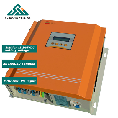 การสื่อสาร WiFi เครื่องควบคุมพลังแสงอาทิตย์และลม 10kw 15kw 96v 144v พร้อมการป้องกันความหนาว