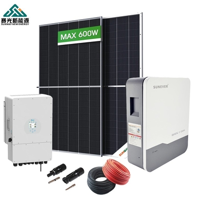8kw ครบถ้วน ระบบพลังงานแสงอาทิตย์บ้าน ชุดระบบพลังงานแสงอาทิตย์