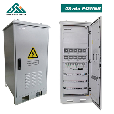 Outdoor Weatherproof Ups แบตเตอรี่สํารอง สําหรับอุปกรณ์โทรคมนาคม 6kw 8kw 10kw