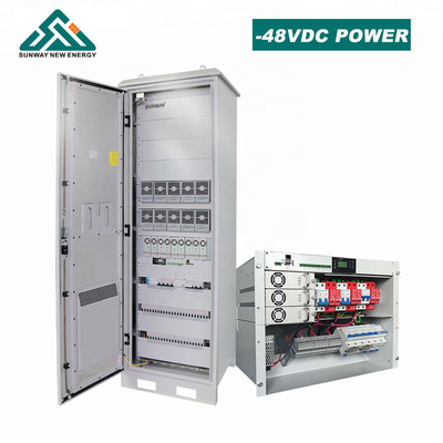 Outdoor Weatherproof Ups แบตเตอรี่สํารอง สําหรับอุปกรณ์โทรคมนาคม 6kw 8kw 10kw