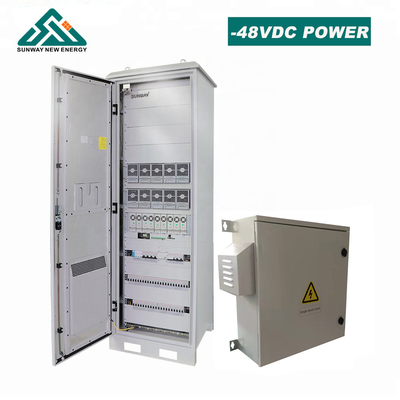 ระบบพลังงานแสงอาทิตย์แบบไฮบริด 48vdc สําหรับสถานีฐานโทรคมนาคม 8kw