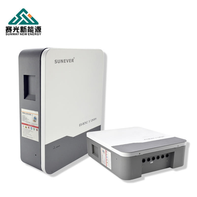 ประเภทของระบบเก็บพลังงานแสงอาทิตย์ แบตเตอรี่ฟอสฟาต LiFePO4 ขนาด 5kWh 10kWh ติดผนัง