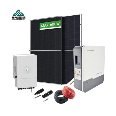 48Vdc/51.2Vdc ในระบบพลังงานแสงอาทิตย์ 5kw 6kw 10kw ด้วยแบตเตอรี่ Lifepo4