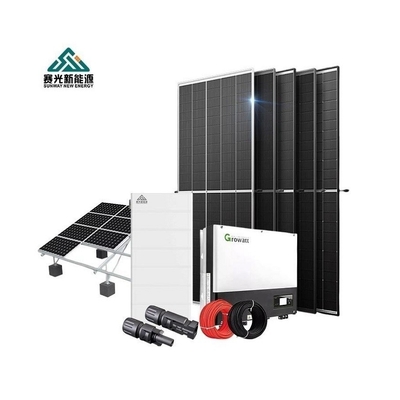 พลังงาน 12kW บนเครือข่ายระบบแสงอาทิตย์ Pv บนเครือข่ายระบบแสงอาทิตย์ 3kW