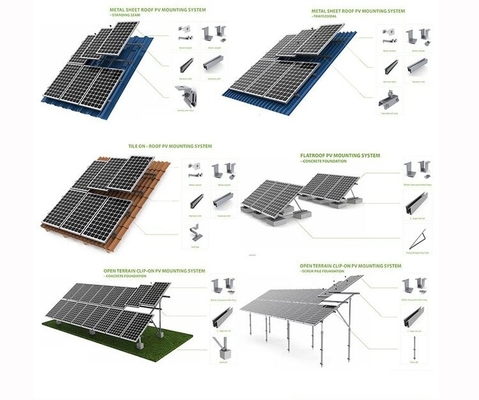 ระบบพลังงานแสงอาทิตย์ครบถ้วน พร้อม Deye Hybrid Inverter 3kw 5kw 8kw และ MPPT Controller