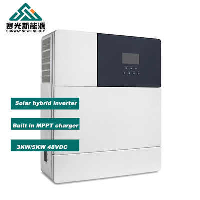 6000 จันทร์ปิดระบบพลังงานแสงอาทิตย์ 5KW 10KW All in One สําหรับบ้าน