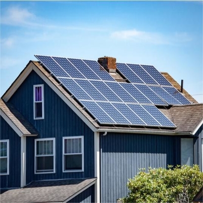 6000 จันทร์ปิดระบบพลังงานแสงอาทิตย์ 5KW 10KW All in One สําหรับบ้าน