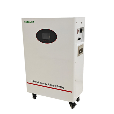 ความจุสูง 5100Wh Off Grid Power Storage แบตเตอรี่บ้านแผ่นแสงอาทิตย์