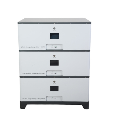 ความจุสูง Stackale แบตเตอรี่โลหะลิเดียม 5kW 10kW 100Ah 200Ah 6000 ระยะเวลา