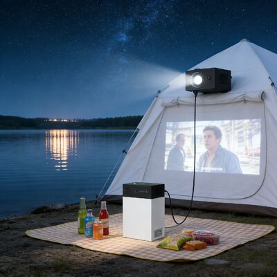 ระบบพลังงานแสงอาทิตย์นอกเครือ 500W/1004.8Wh แบตเตอรี่เหล็กลิเดียม