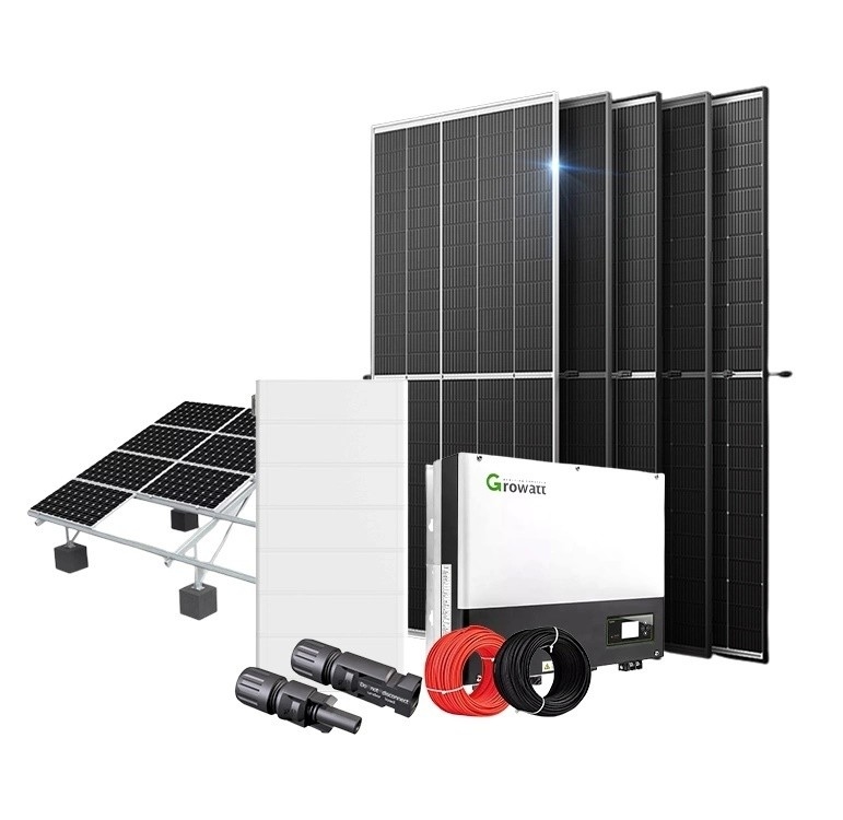 10kw Load Power 5kw ระบบพลังงานแสงอาทิตย์ บ้านด้วย 410-700Watt ระบบพลังงานแผ่นแสงอาทิตย์