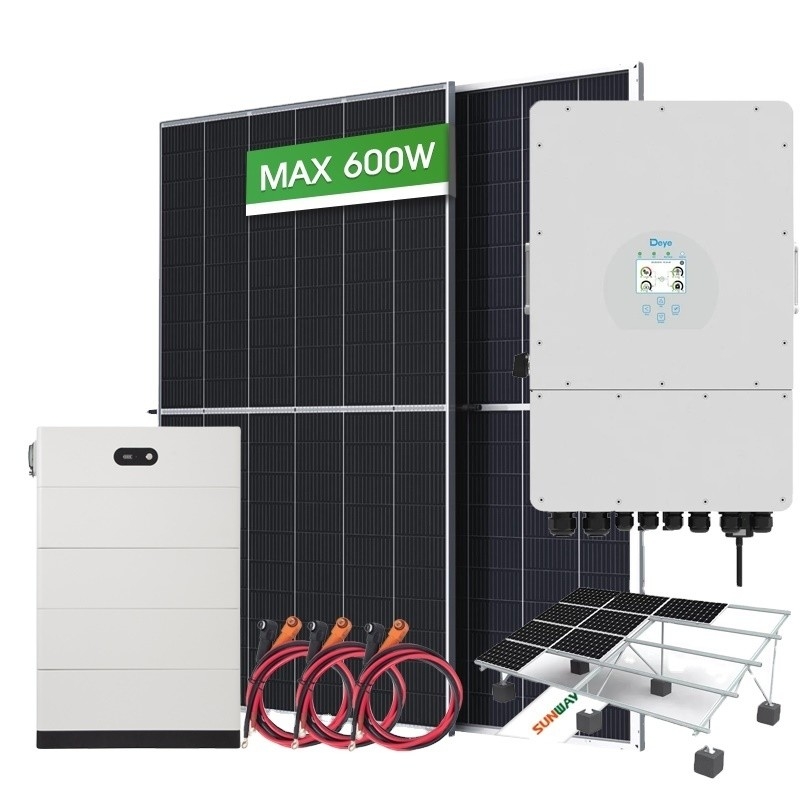 10kw 3 Phase 20kw Hybrid Solar System 220v/380v ความดันออก