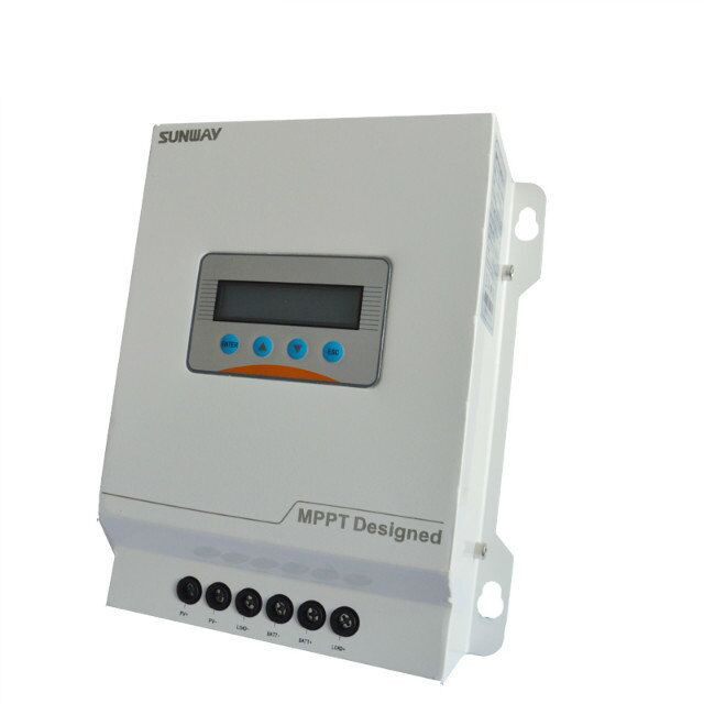 MPPT เครื่องควบคุมการชาร์จแสงอาทิตย์ 48V 80A 100A สําหรับการให้พลังงานโดยตรงและพลังงาน PV มากที่สุด 4000Wp