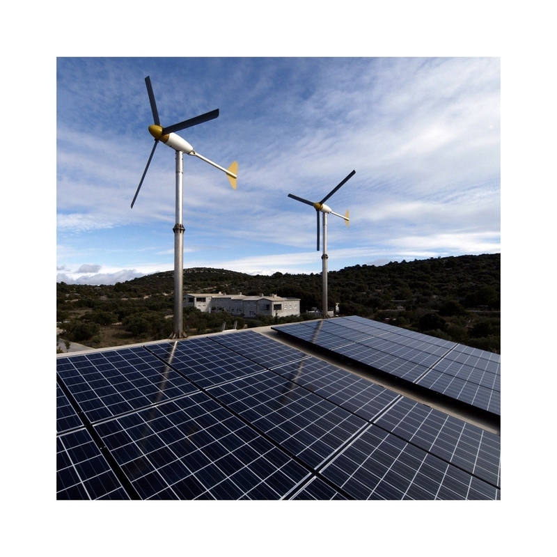ระบบการผลิตพลังงานลม 3kw 5kw 10kw Off Grid ด้วยความถี่ออก 50HZ
