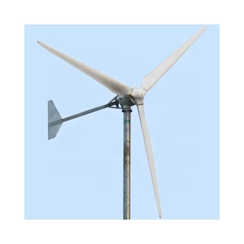 ระบบการผลิตพลังงานลม 5kw 10kw ที่ดี พร้อมเครื่องผลิตแม่เหล็กถาวร 3 ขั้นตอน
