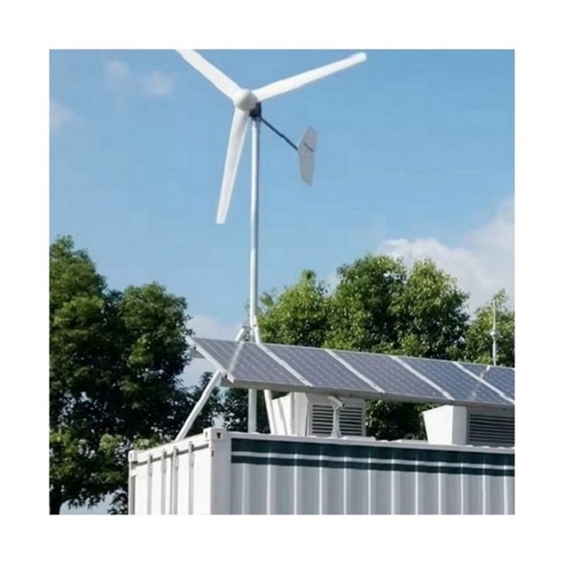 3kw 5kw 10kw Off Grid Home Wind Solar Hybrid Power System และแบตเตอรี่เจลที่ใช้ได้นาน