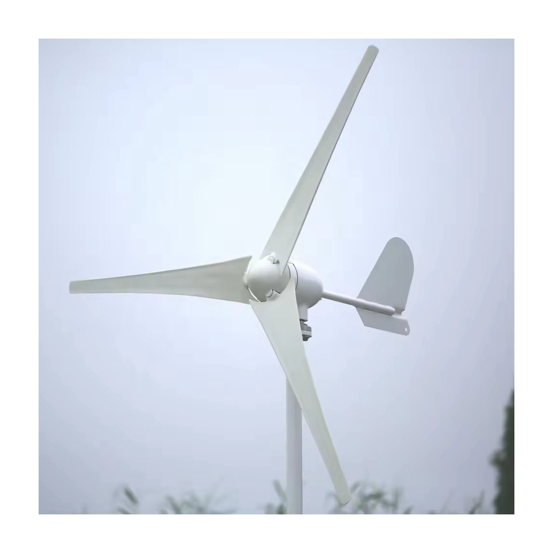 ระบบการผลิตพลังงานลมแบบไฮบริด 3Kw / 5Kw / 10Kw พร้อมใบไฟฟ้ากระจกเสริม
