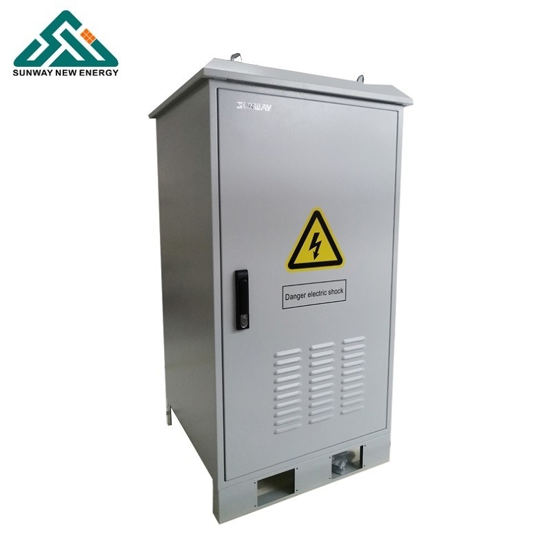 แบตเตอรี่กรดหมึก ระบบพลังงานแสงอาทิตย์ 48VDC 50hz ความถี่ออกสําหรับสถานีฐานโทรคมนาคม