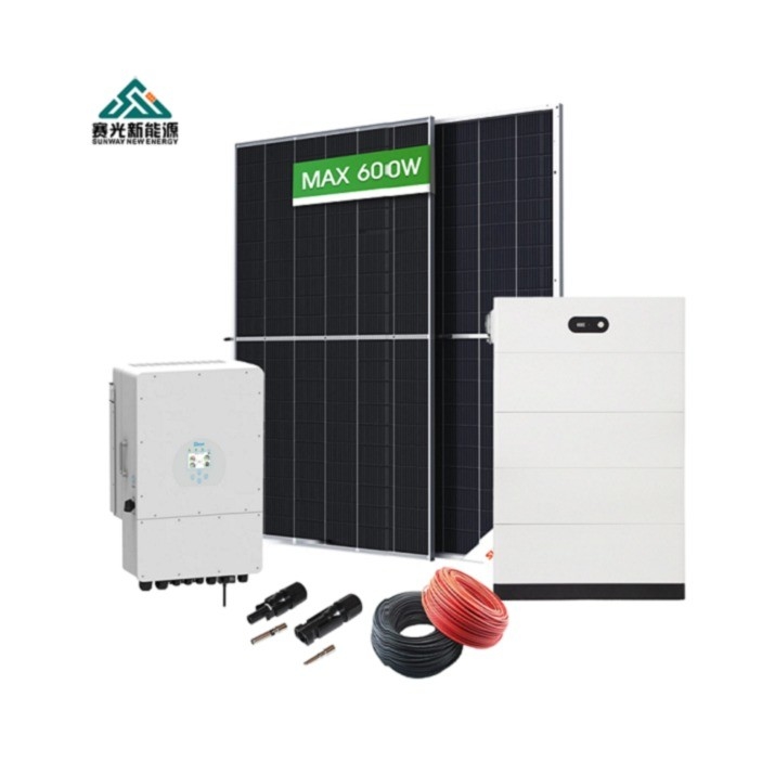 20kw 15kw 10kw 5kw ระบบพลังงานแสงอาทิตย์แบบไฮบริด สําหรับบ้าน ความดันเฉพาะ 48Vdc / 51.2Vdc
