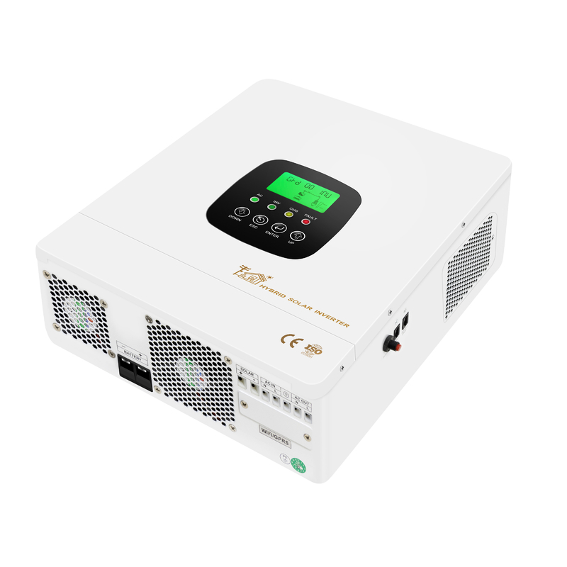 ความดันออกสูงสุด AC 120/240 V ไฮบริด ไซลาร์อินเวอร์เตอร์เปิดและปิดเครือข่าย 230V ด้วยไฮบริด ไซลาร์อินเวอร์เตอร์