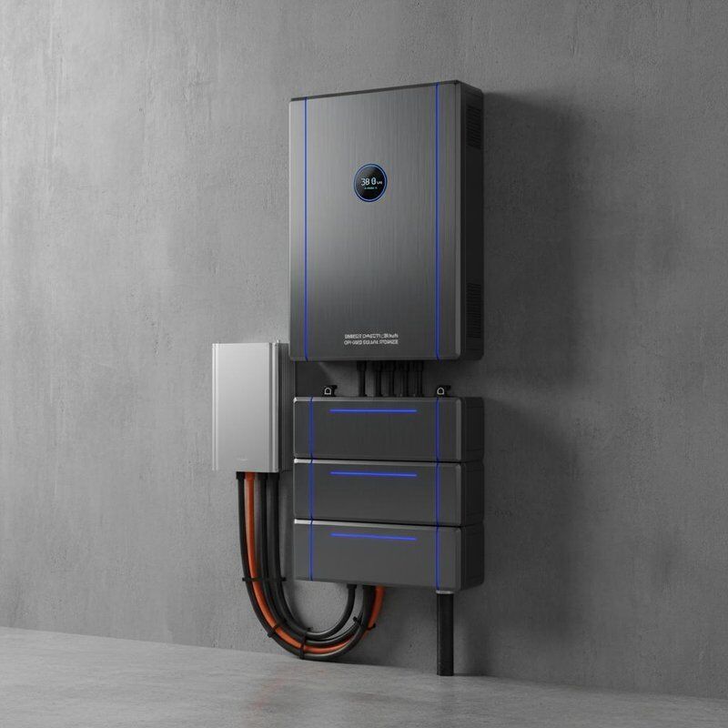 Off Grid Solar Storage แบตเตอรี่ชนิดผนัง รูปแบบการติดตั้ง ความจุพลังงาน 10.24kWh ถึง 30kWh และวิธีการเก็บพลังงาน
