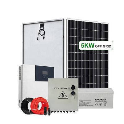 220VAC/380VAC Off Grid Hybrid Power Systems กับเทคโนโลยีซิลิคอนโมโนคริสตัลลิน