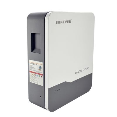 10kw วอลล์ติดตั้งพลังงานแสงอาทิตย์ แบตเตอรี่ที่เก็บสําหรับ Deye Growatts Sofar Inverters