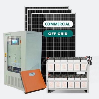20kw 30kw Off Grid พานิลแสงอาทิตย์ ชุด Off Grid ระบบ PV 410-700 วัตต์ พานิลแสงอาทิตย์