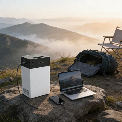 ระบบพลังงานแสงอาทิตย์ทั่วโลก 500W พร้อม ESS แบบพกพาขนาด 1004.8Wh